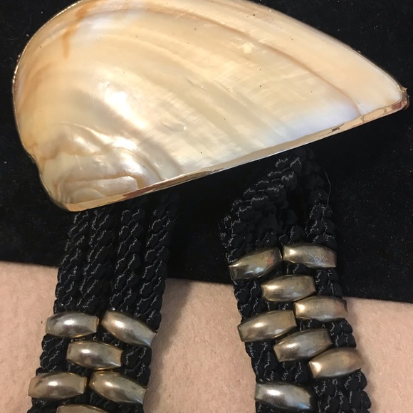 Sea Shell belt. 32” to 40” - Picture 1 of 5